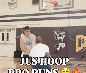 保罗、亨德森、小乔丹等众球星组局对抗 老炮里突外投游刃有余